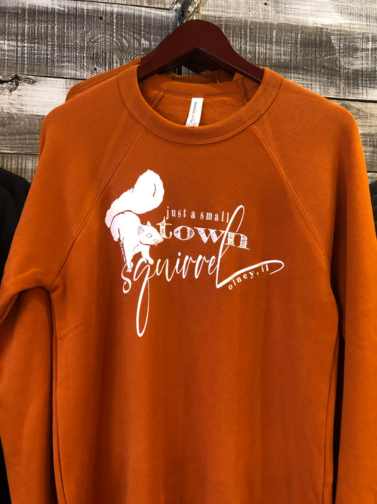 Small Town Squirrel Crewneck